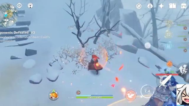 Albedo showcase in the new 2nd Dragonspine event - Genshin Impact (#2) смотреть онлайн