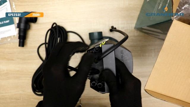 Погружной дренажный насос GRANDFAR GPE253F смотреть онлайн