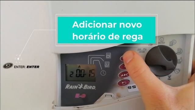 Controlador de Rega Automática Rain Bird E-9 смотреть онлайн