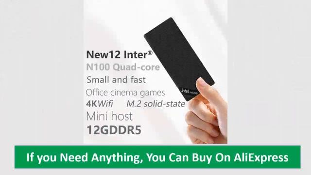 ZX05 Intel Mini PC Computer смотреть онлайн