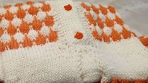 Комбинезон с капюшоном спицами малышу. Вязание для начинающих. Часть 1