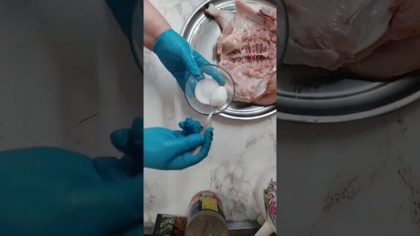 КУРОЧКА З АДЖИКОЮ. ДУЖЕ СМАЧНИЙ РЕЦЕПТ.