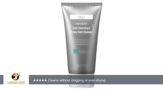 Dr.G Gowoonsesang Total Cleansing & Toning Foam Cleanser(Men's Care) | Review/Test смотреть онлайн