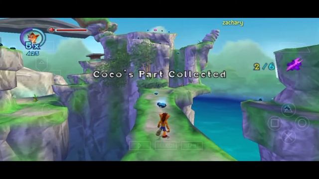 Ppsspp psp Crash Bandicoot - Crash MInd Over Muntan GamePlay смотреть онлайн