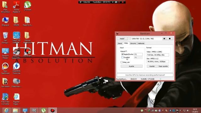 Bandicam Ayarları ve Bandicam ile video çekme (İlk videom) смотреть онлайн