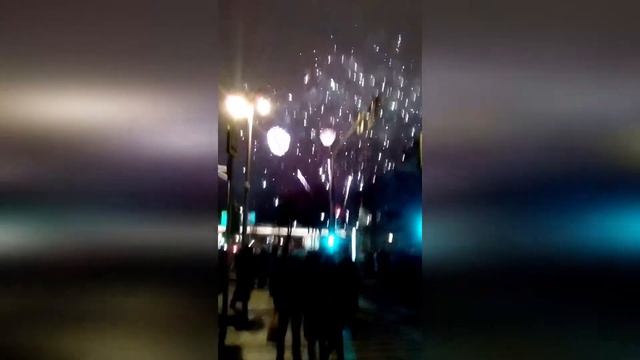 Новый год - 2018! Кремлевская набережная. смотреть онлайн