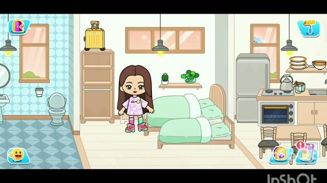 🩷🪼Рум тур по моему дому в Aha World/ Знакомство с моей семьëй в Aha World😘