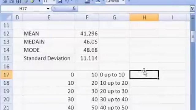 Pertemuan 6 Menentukan Mean, Modus, Median, Histogram dengan Excel смотреть онлайн