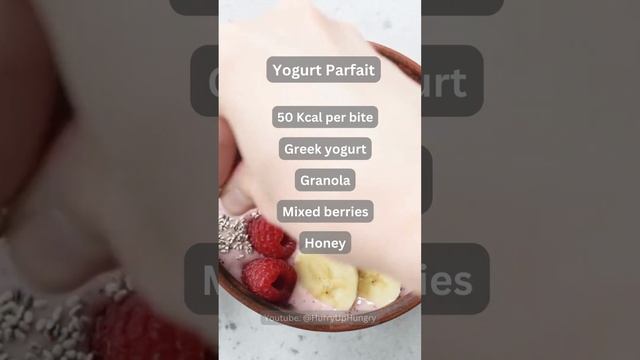 Amazing Low Kcal Dessert, Only 50 Kcal Per Bite With 5 Ingredients, Yoghurt Parfait смотреть онлайн