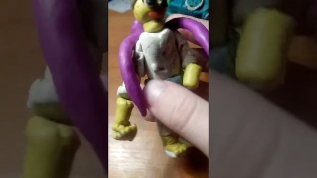 Киборг каратист паук робот тень