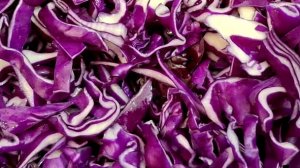 Краснокочанная капуста, тушеная