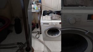 стиральная машина Siemens Bosch не отжимает хорошо бельё