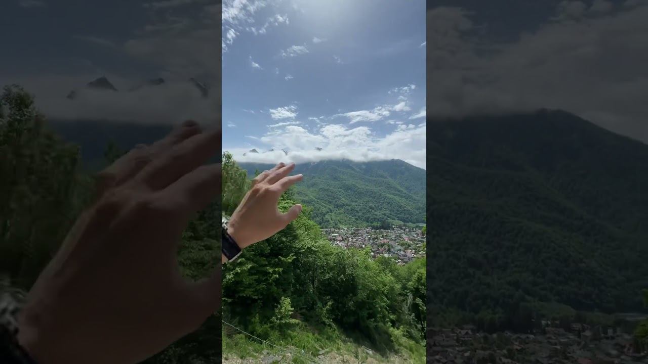 Жить в Сочи и радоваться каждому дню! Прогулка по Красной Поляна, купить дом в Сочи #домвсочи смотреть онлайн