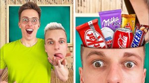 13 Способов Пронести СЛАДОСТИ в КАРТОННУЮ ШКОЛУ !