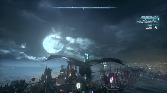Batman Arkham Knight | Gliding Wayne Plaza to Wayne Tower | Free Roam смотреть онлайн