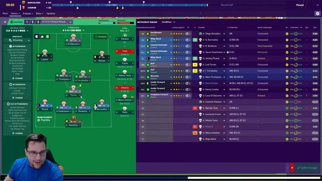 FM19 | NK ZAGREB | COMMAND AND CONQUER | EPISODE #106 | BARCELONA | CHAMPIONS LEAGUE QUARTER FINALS