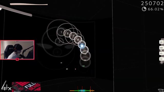 TENZ DOES OSU AIM TRAINER EXTREME HARD MODE | смотреть онлайн