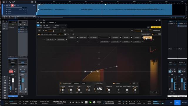 GENOME BY TWO NOTES My firts clean tone !!! смотреть онлайн