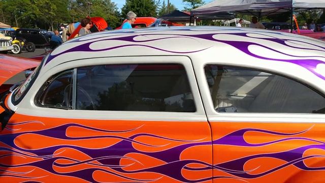 1952 PURPLE PASSION TANGELO SNOW WHITE PEARL AIR RIDE CHEVROLET SEDAN смотреть онлайн