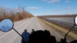 Краснодарский край. Зимой на электровелосипеде.