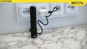 Тактический дальнобойный фонарь Nitecore MH12 Pro | Официальный обзор