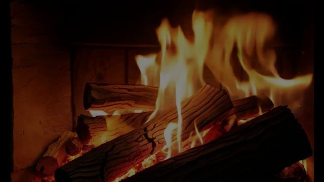 Как горит огонь в камине для релакса новое 2024 Заставка камин 1080, звуки релакса. смотреть онлайн