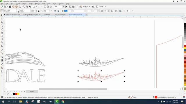 Corel Draw Tips & Tricks Delete NODES plasma Cutting смотреть онлайн