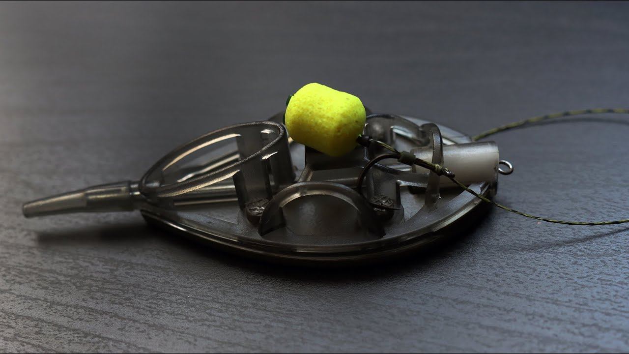 КАК СВЯЗАТЬ ПОВОДОК ФЛЭТ-ФИДЕР. Простой, уловистый, надёжный flat method feeder снасть для рыбалки смотреть онлайн