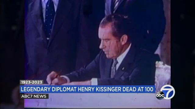 Former Secretary of State Henry Kissinger dies at 100 смотреть онлайн