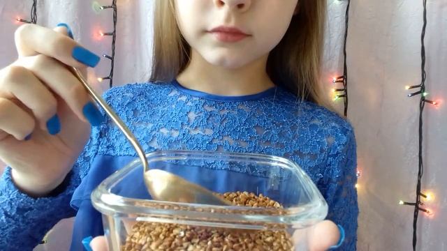 ASMR Cereals 🍚 Buckwheat, Rice, Pasta // АСМР Звуки КРУП 🍚 Гречка, Рис, Макароны смотреть онлайн