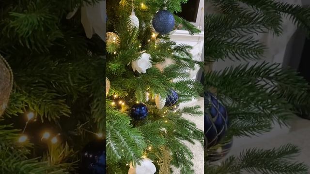 Наряжаю нашу новогоднюю ёлку. смотреть онлайн