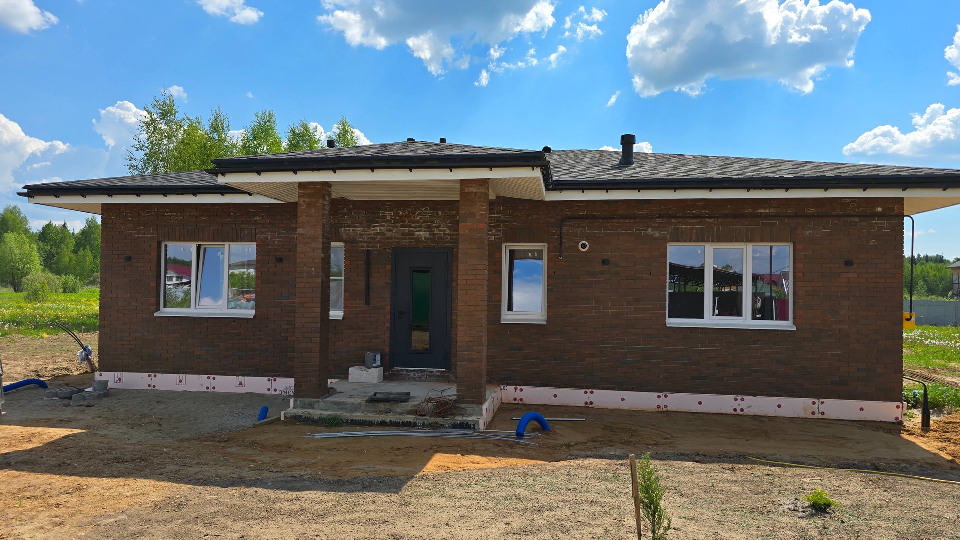 Обзор одноэтажного дома по IT ипотеке построенного по проекту СД-107 в Ярославском районе