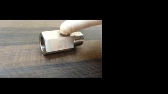 Snubber Or Pulsation Dampener - Protects Pressure Gauges And Instruments