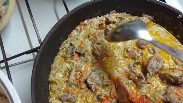 Готовлю на неделю / Куриная печенка, борщ и каша - пища наша