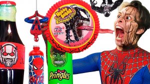 ПОПРОБОВАЛ ЕДУ МОНСТРОВ! Никогда НЕ ЕШЬ Хуббу Буббу ВЕНОМА