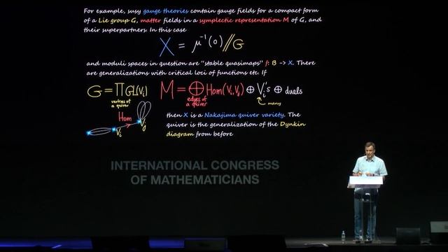 On the crossroads of enumerative geometry and representation theory – Andrei Okounkov – ICM2018 смотреть онлайн