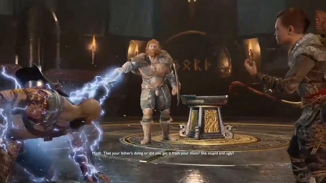 God of War 4 - Kratos Vs Thor Fight Scene Full HD 1080p 60 FPS смотреть онлайн