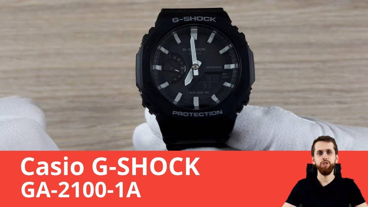 Обзор часов Casio G-SHOCK GA-2100-1A
