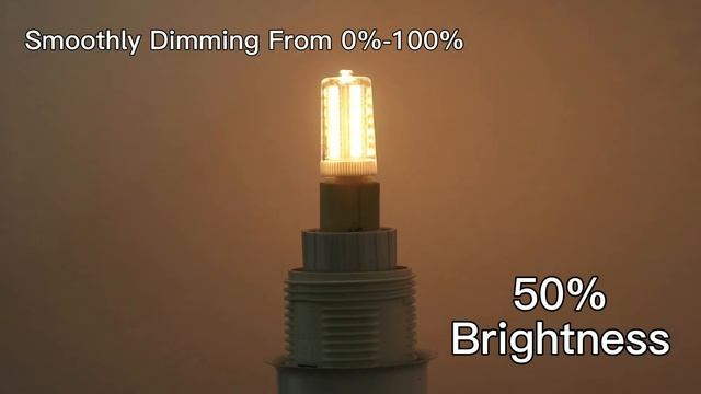 Cheopha Dimmable 3W G9 LED Light Bulb Warm White 2700K смотреть онлайн