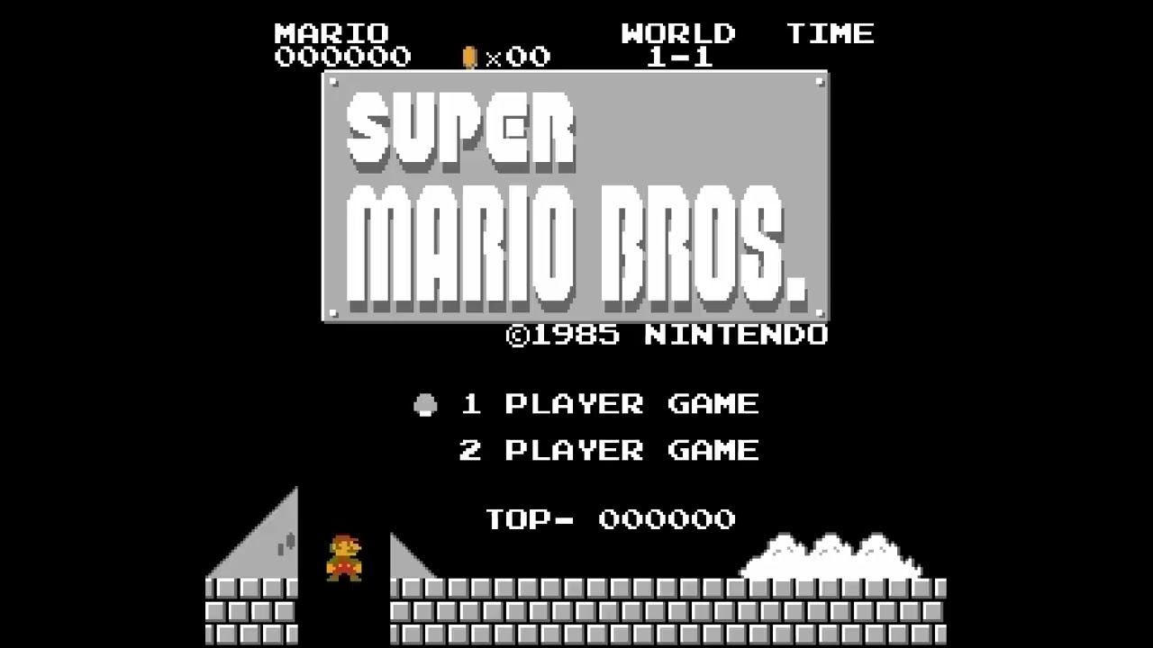 NES - Super Mario Bros. - Anti Piracy-Screen (2022)