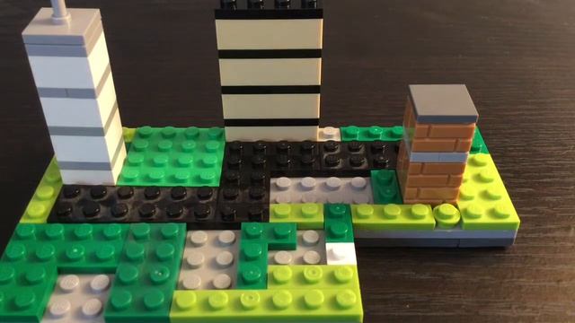 LEGO MOC Mini City смотреть онлайн