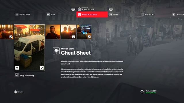 HITMAN 2 BONUS MISSION - LANDSLID