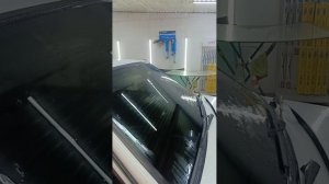 Тест химии от водного камня на автостеклах