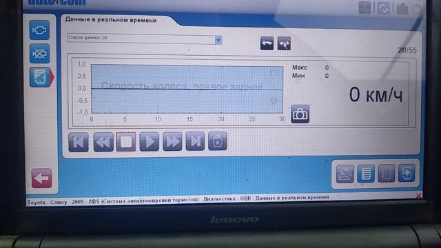 Abs Проверка с помощью сканера Avtokom смотреть онлайн