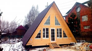 Дом-баня-шалаш обзор строительства