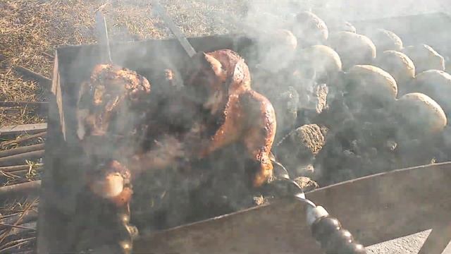 курица на углях смотреть онлайн