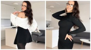 Excinderella | Колготки с узором, мини-юбка и каблуки