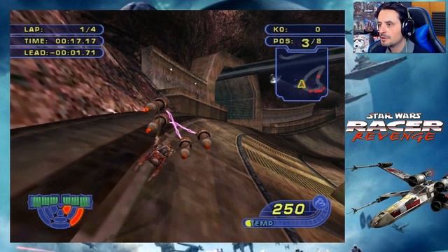 GARA DI SGUSCI ► STAR WARS RACER REVENGE GAMEPLAY ITA ► YouTuber del Retro смотреть онлайн