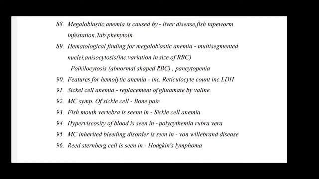 QUICK REVISION OF MEDICINE ||ONE LINERS||LMR||FMGE||NEET PG||DNB||PART-1 смотреть онлайн