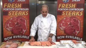 Restaurant Depot Fresh Steak NY Strip Cutting